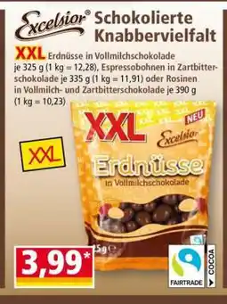 Norma Excelsior Schokolierte Knabbervielfalt Angebot