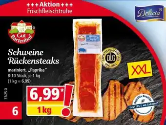 Norma Schweine-Rückensteaks Angebot