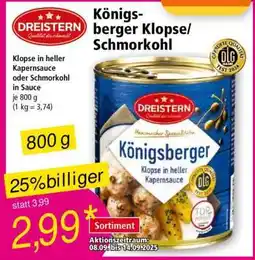 Norma Königsberger Klopse/Schmorkohl Angebot