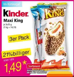 Norma Kinder Maxi King Angebot
