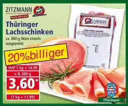 Norma Thüringer Lachsschinken Angebot