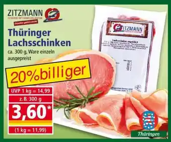 Norma Thüringer Lachsschinken Angebot