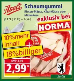 Norma Aseli Schaumgummi Angebot