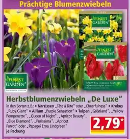 Norma Herbstblumenzwiebeln „De Luxe“ Angebot
