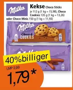Norma Kekse Choco Sticks Angebot