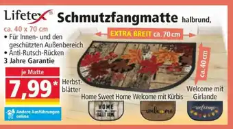 Norma Schmutzfangmatte Angebot