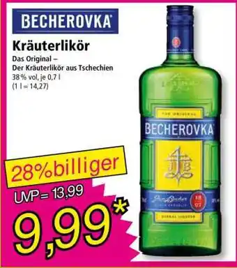 Norma Becherovka Angebot