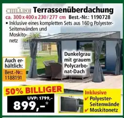 Norma Terrassenüberdachung Angebot