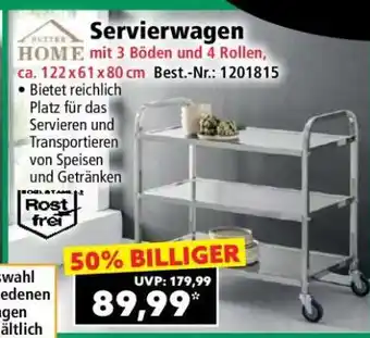 Norma Servierwagen Angebot