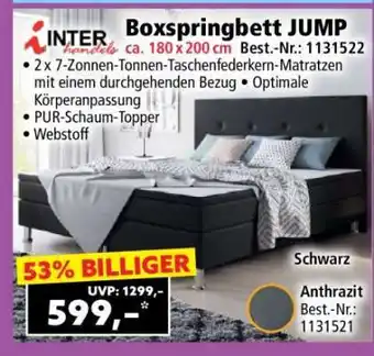 Norma Boxspringbett JUMP Angebot