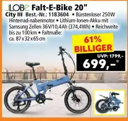 Norma Falt-E-Bike 20 Angebot