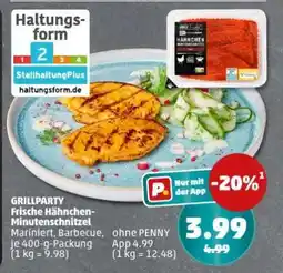 PENNY GRILLPARTY Frische Hähnchen-Minutensteaks Angebot