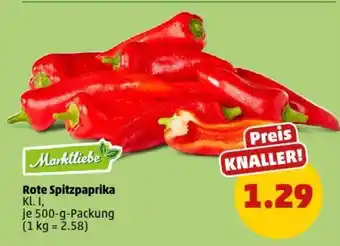 PENNY Rote Spitzpaprika Angebot