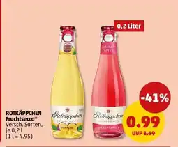 PENNY ROTKÄPPCHEN Fruchtsecco° Angebot