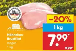 Netto Marken-Discount Hähnchen Brustfilet Angebot