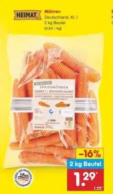Netto Marken-Discount Möhren Angebot