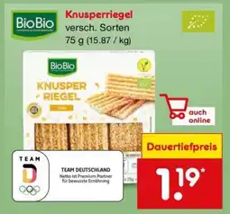 Netto Marken-Discount Knusperriegel Angebot