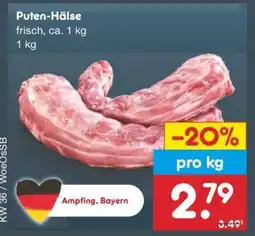 Netto Marken-Discount Puten-Hälse Angebot