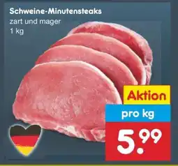 Netto Marken-Discount Schweine-Minutensteaks Angebot
