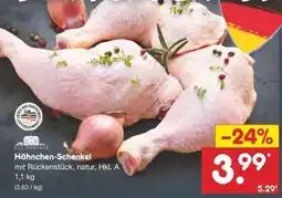 Netto Marken-Discount Hähnchen- schenkel Angebot