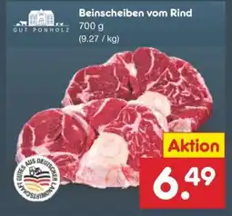 Netto Marken-Discount Beinscheiben vom Rind Angebot