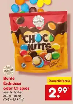 Netto Marken-Discount Bunte Erdnüsse oder Crispies Angebot