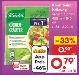 Netto Marken-Discount Knorr Salat­ krönung Angebot