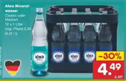 Netto Marken-Discount Alwa Mineralwasser Angebot