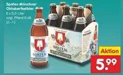 Netto Marken-Discount Spaten Münchner Oktoberfestbier Angebot