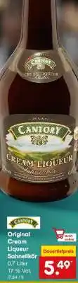 Netto Marken-Discount Original Cream Liqueur Sahnelikör Angebot