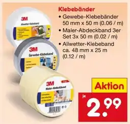 Netto Marken-Discount Klebebänder Angebot