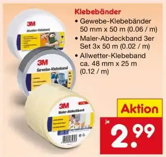 Netto Marken-Discount Klebebänder Angebot