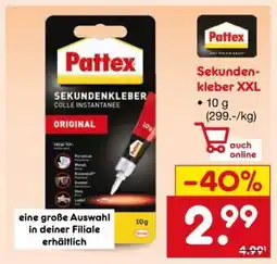 Netto Marken-Discount Sekundenkleber XXL Angebot
