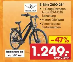 Netto Marken-Discount E-Bike Z810 28 Angebot