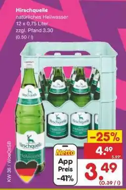 Netto Marken-Discount Hirschquelle Angebot