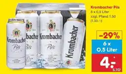 Netto Marken-Discount Krombacher Pils Angebot