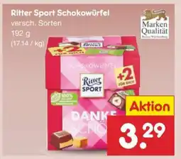 Netto Marken-Discount Ritter Sport Schokowürfel Angebot
