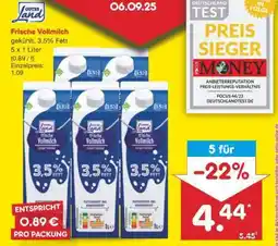 Netto Marken-Discount Frische Vollmilch Angebot