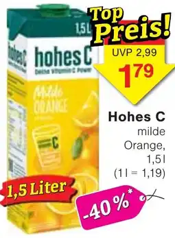 Jawoll Hohes C Angebot