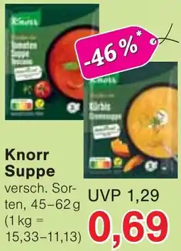 Jawoll Knorr Suppe Angebot
