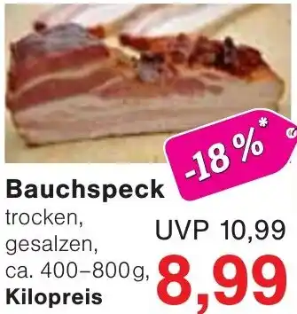 Jawoll Bauchspeck Angebot