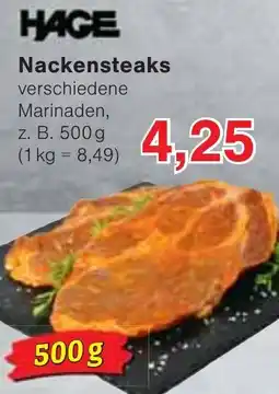 Jawoll HAGE Nackensteaks Angebot