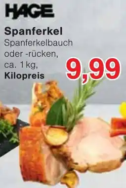 Jawoll HAGE Spanferkel Angebot