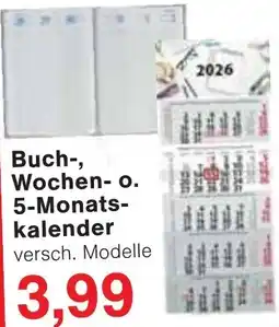 Jawoll Buch-, Wochen- o. 5-Monatskalender Angebot