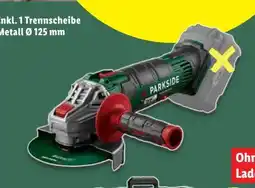 Lidl Parkside Akku-Winkelschleifer PWSA 20-Li G4 Angebot