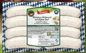 Lidl Dulano Münchner Weißwurst Angebot
