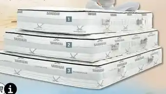 Ostermann Sansibar Marken-7-Zonen-Taschenfederkernmatratze 1000 Skive Angebot