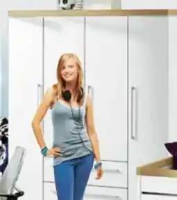 Ostermann Paidi Jugendzimmer Kleiderschrank Kira Angebot