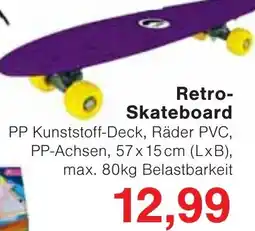 Jawoll Retro Skateboard Angebot
