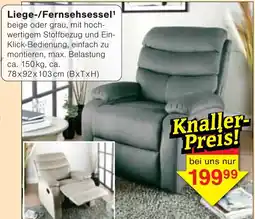 Jawoll Liege-/Fernsehsessel Angebot
